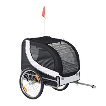 Remorque velo chien